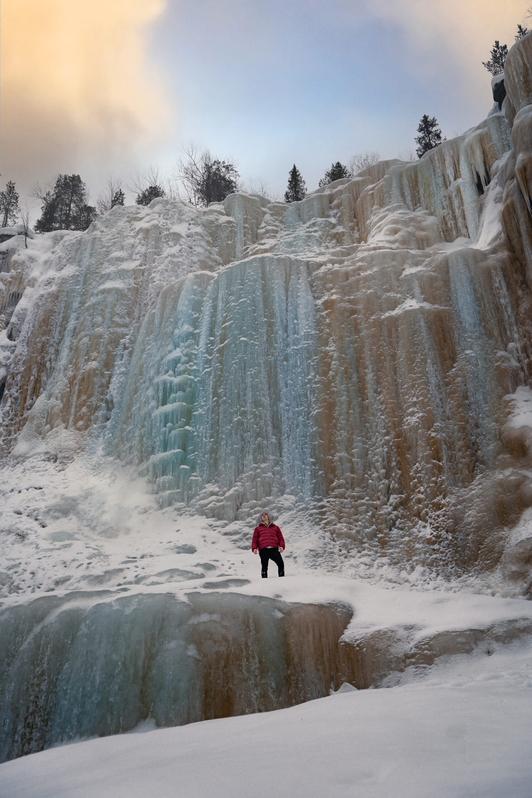 Frozen Waterfall
