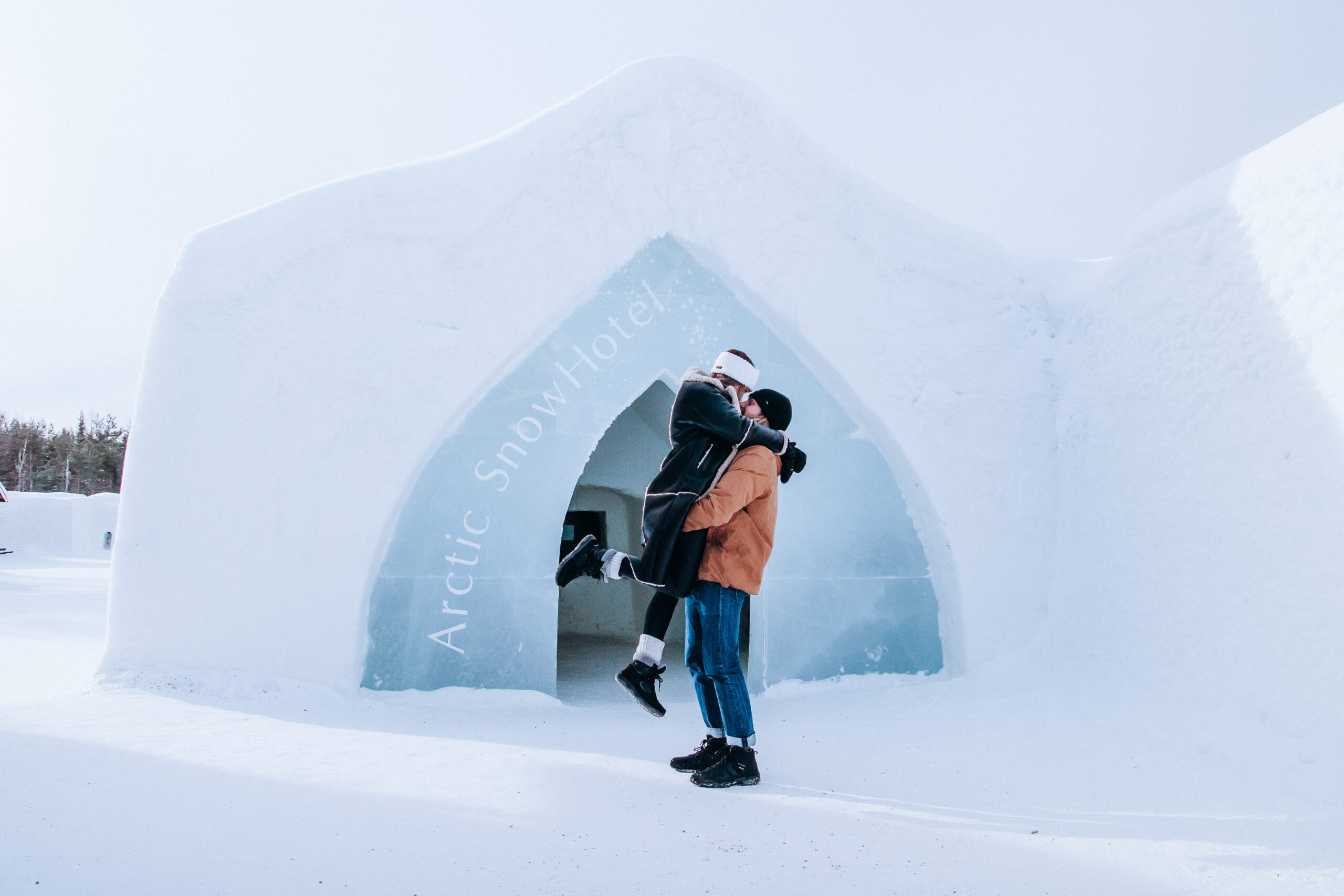 Entrance - Snowhotel - Arctic Snowhotel & Glass Igloos-2