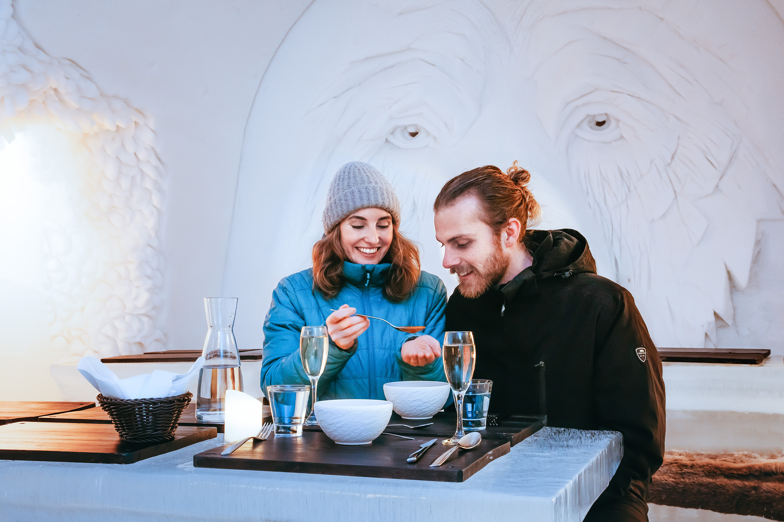 Ice Restaurant - Rovaniemi - Arctic Snowhotel & Glass igloos (7)