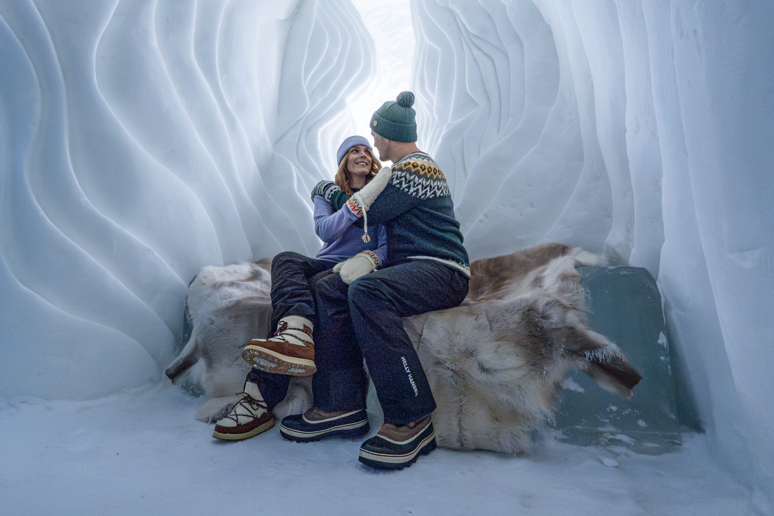 Visitors - Snow hotel 2024 - Arctic SnowHotel & Glass Igloos-27